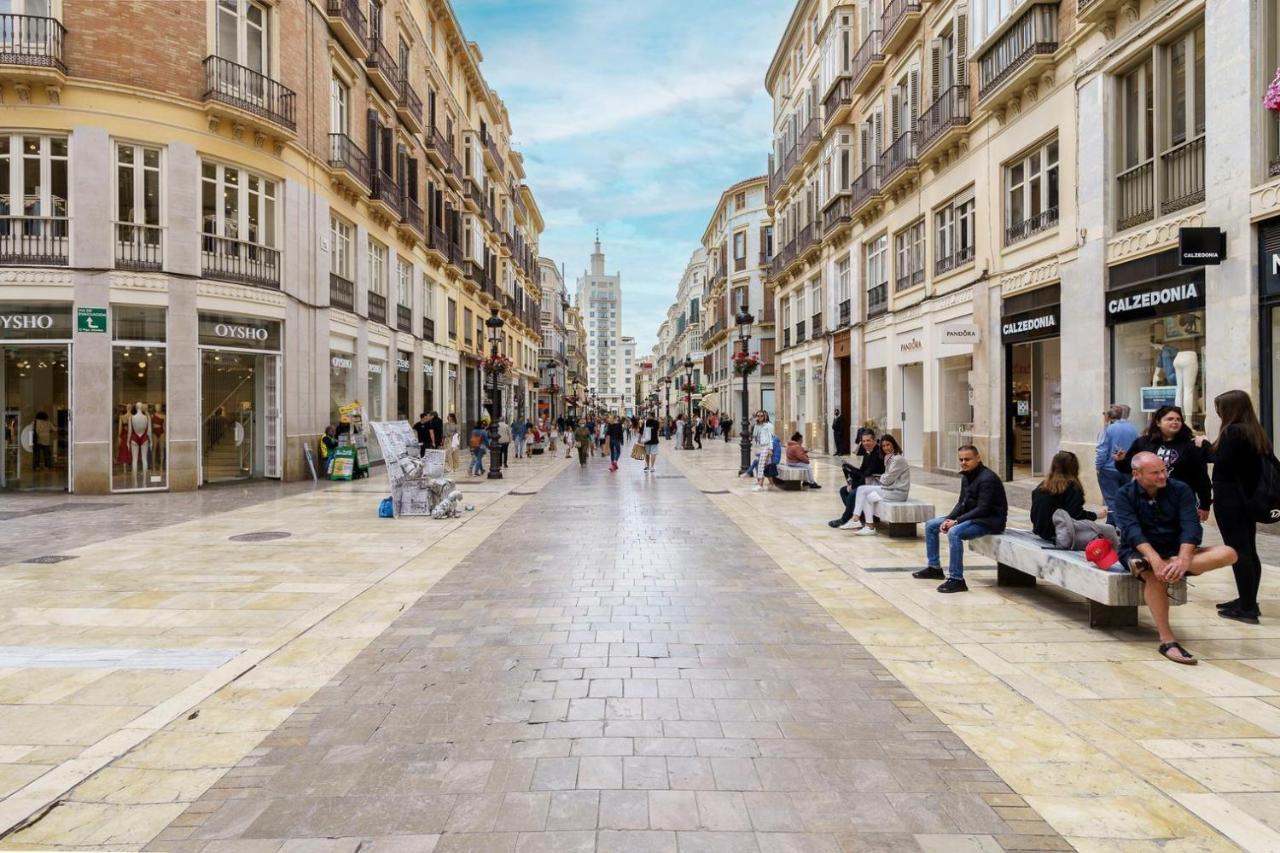 Apartamento Moderno Calle Larios Malaga Zewnętrze zdjęcie